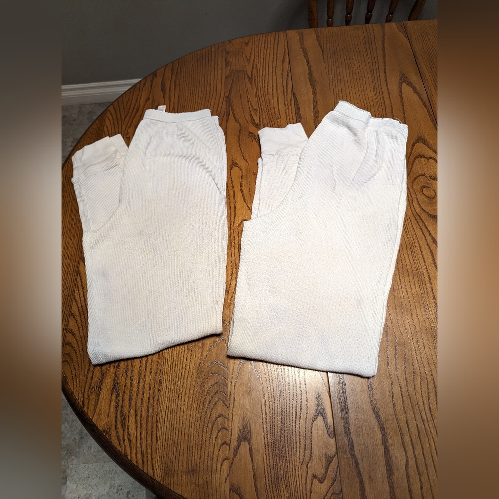 2 Pairs of Hottotties  Long Johns , Thermal Long Underwear for women.  Size L.